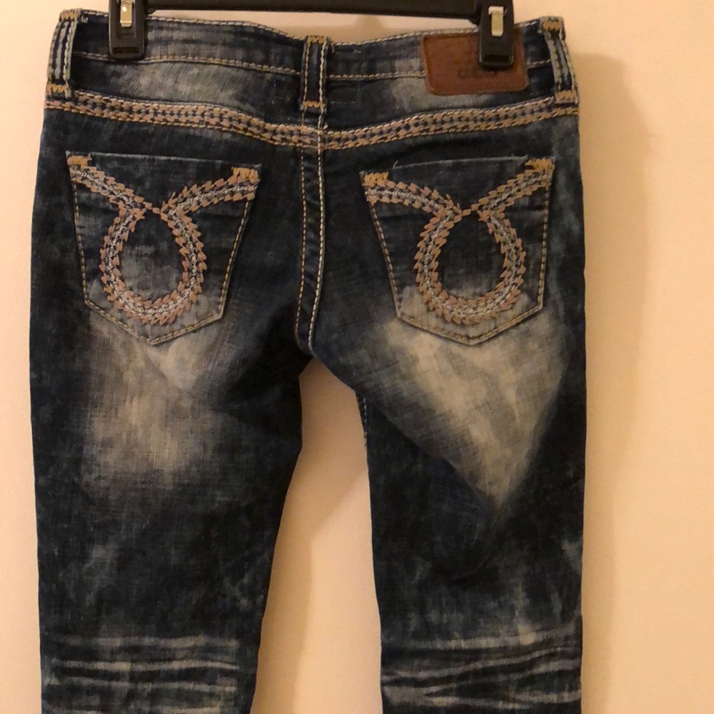 Big star distressed jeans